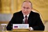 Alexander Nemenov - AP
Russian President Vladimir Putin addresses a meeting of the leaders of the Collective Security Treaty Organization at the Kremlin in Moscow, Russia, Monday, May 16, 2022.