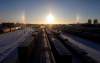 Winnipeg Free Press
Sun dogs seen from the Slaw Rebchuk bridge overlooking the CP railyards. January 17, 2013  BORIS MINKEVICH / WINNIPEG FREE PRESS