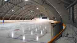 JOE BRYKSA / WINNIPEG FREE PRESS Inside the arena in Minto, Man.