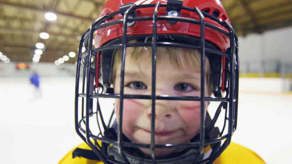 JOE BRYKSA / WINNIPEG FREE PRESS Rohan Pettinger hits the ice in Pierson, Man.