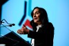 Minister of National Defence Anita Anand makes a keynote address at the CANSEC trade show, billed as North America’s largest multi-service defence event, in Ottawa, on Wednesday, June 1, 2022. THE CANADIAN PRESS/Justin Tang