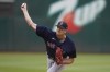 Boston Red Sox's Nick Pivetta pitches against the Oakland Athletics during the sixth inning of a baseball game in Oakland, Calif., Saturday, June 4, 2022. (AP Photo/Jeff Chiu)