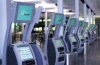 Air Transat self service check-in kiosks are seen at Montreal-Trudeau International Airport in Montreal, on Friday, July 31, 2020. Transat A.T. Inc. reported its second-quarter loss grew compared with a year ago, as it worked to capitalize on a recovery in the travel business. THE CANADIAN PRESS/Paul Chiasson