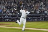 New York Yankees' Anthony Rizzo runs the bases to cheers from fans after his home run during the ninth of the team's baseball game against the Tampa Bay Rays, Thursday, June 16, 2022, in New York. The Yankees won 2-1. (AP Photo/Bebeto Matthews)