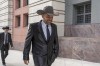 Otero County, New Mexico Commissioner Couy Griffin arrives at Federal Court in Washington, Friday, June. 17, 2022. (AP Photo/Gemunu Amarasinghe)