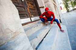 JOHN WOODS / WINNIPEG FREE PRESS

Winnipeg’s Spider-Man won