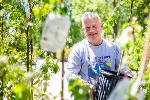 Matt Vinet, Arbor Day chair for Trees Winnipeg.