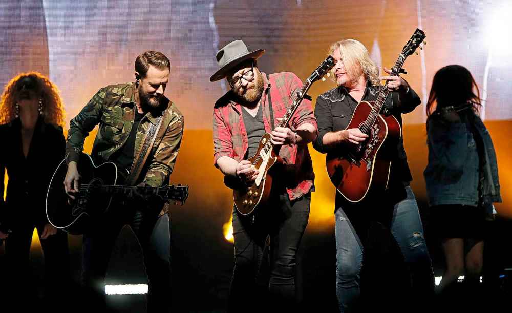 JOHN WOODS / WINNIPEG FREE PRESS
JOHN WOODS / WINNIPEG FREE PRESS
Little Big Town performs at a downtown arena in Winnipeg Tuesday, February 19, 2019.