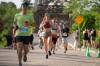 MIKE SUDOMA / WINNIPEG FREE PRESS FILES
Half-marathon runners make their way across the Elm Park bridge Sunday.