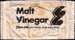 Single-serve malt vinegar