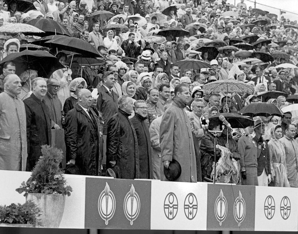 Winnipeg Free Press
On July 23, 1967, Prince Philip attends the opening ceremonies of the 1967 Pan American Games in Winnipeg. (Winnipeg Free Press files)