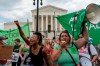 Abortion-rights protesters regroup and protest following Supreme Court's decision to overturn Roe v. Wade, federally protected right to abortion, in Washington, Friday, June 24, 2022. THE CANADIAN PRESS/AP-Gemunu Amarasinghe