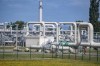 File-File photo shows view of pipe systems and shut-off devices at the gas receiving station of the Nord Stream 1 Baltic Sea pipeline and the transfer station of the OPAL (Ostsee-Pipeline-Anbindungsleitung - Baltic Sea Pipeline Link) long-distance gas pipeline in Lubmin, Germany, June 21, 2022. (Stefan Sauer/dpa via AP,file)