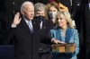 FILE - Joe Biden is sworn in as the 46th president of the United States by Chief Justice John Roberts as Jill Biden holds the Biden family Bible during the 59th Presidential Inauguration at the U.S. Capitol in Washington, Jan. 20, 2021. Notable prochoice Catholics include President Joe Biden and House Speaker Nancy Pelosi, both Democrats. (AP Photo/Andrew Harnik, File)