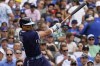 Chicago Cubs' Christopher Morel hits a two-run home run during the sixth inning of a baseball game against the Boston Red Sox in Chicago, Friday, July 1, 2022. (AP Photo/Nam Y. Huh)