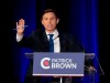 Conservative leadership hopeful Patrick Brown takes part in the Conservative Party of Canada French-language leadership debate in Laval, Quebec on Wednesday, May 25, 2022. THE CANADIAN PRESS/Ryan Remiorz