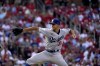 Los Angeles Dodgers starting pitcher Tyler Anderson throws during the first inning of a baseball game against the St. Louis Cardinals Thursday, July 14, 2022, in St. Louis. (AP Photo/Jeff Roberson)