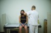 FILE - Daniel Rofin, 41, receives a vaccine against Monkeypox from a health professional in medical center in Barcelona, Spain, Tuesday, July 26, 2022. Public health officials warn that moves by rich countries to buy large quantities of monkeypox vaccine, while declining to share doses with Africa, could leave millions of people unprotected against a more dangerous version of the disease and risk continued spillovers of the virus into humans. (AP Photo/Francisco Seco, File)