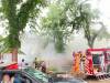 Supplied
Firefighters work the scene of a fire at a vacant home in the North End in June. The city is exploring the idea of charging owners of vacant properties for firefighting.