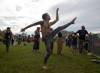 JESSICA LEE / WINNIPEG FREE PRESS
Folkies who longed for the return of the annual Winnipeg Folk Festival couldn’t contain their excitement at being back at the mainstage for the first time in three years.