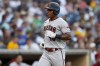 Arizona Diamondbacks' Stone Garrett crosses home plate after hitting a solo home run in the seventh inning during a baseball game against the San Diego Padres, Monday, Sept. 5, 2022, in San Diego. (AP Photo/Brandon Sloter)