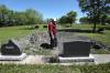 RUTH BONNEVILLE / WINNIPEG FREE PRESS
                                Abe Peters used to own Mennonite Memorial Gardens Cemetery just southeast of Winnipeg on Symington Road. But since it's been sold to a private owner in Ontario, it has fallen into terrible disrepair.