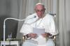 Pope Francis apologizes and asks for forgiveness at a reconciliation event at the Citadelle during his papal visit across Canada in Quebec City on Wednesday, July 27, 2022. THE CANADIAN PRESS/Nathan Denette