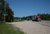 JESSICA LEE / WINNIPEG FREE PRESS The Barren Lake and Trans Canada Hwy intersection near Ontario where Mark Lugli and his son Jacob Lugli were killed.