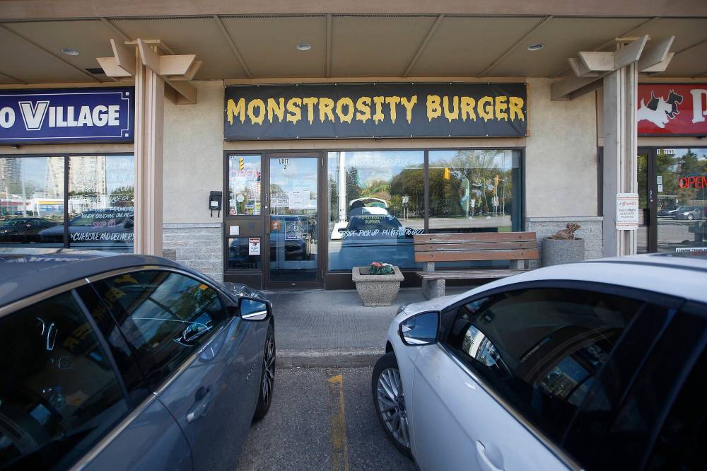 JOHN WOODS / WINNIPEG FREE PRESS FILES
                                Monstrosity Burger, which faced fines of up to $1 million for breaking public health orders, took to Instagram to announce its decision to close.