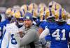 NATHAN DENETTE / THE CANADIAN PRESS FILES
                                Winnipeg Blue Bombers head coach Mike O&rsquo;Shea led the squad through a 90-minute workout Sunday.