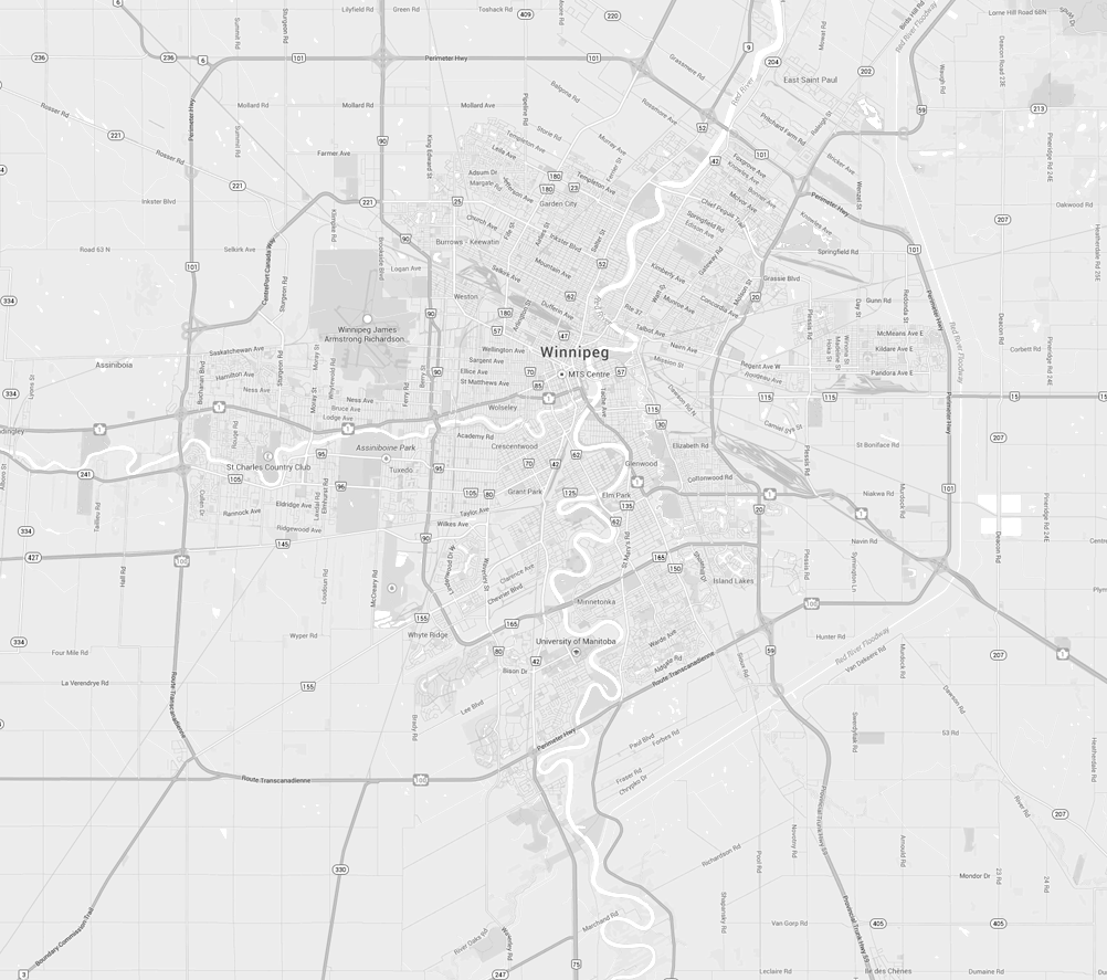 Winnipeg Map