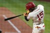 Pittsburgh Pirates' Oneil Cruz hits a two-run triple against the St. Louis Cardinals during the fifth inning of a baseball game Friday, Sept. 9, 2022, in Pittsburgh. (AP Photo/Keith Srakocic)