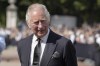 FILE - King Charles III arrives at Buckingham Palace in London, Friday, Sept. 9, 2022. Long before he became King Charles III, Britain’s new monarch had indicated that he wants a “slimmed down” monarchy with a tighter core group of full-time working royals and lower expenses. (AP Photo/Kirsty Wigglesworth, File)