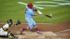 St. Louis Cardinals' Albert Pujols (5) hits a two-run home run off Pittsburgh Pirates starting pitcher JT Brubaker during the sixth inning of a baseball game in Pittsburgh, Saturday, Sept. 10, 2022. (AP Photo/Gene J. Puskar)