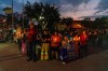 People gather at a vigil remembering the victims of a mass stabbing incident at James Smith Cree Nation and Weldon, Sask., in front of City Hall in Prince Albert, Sask., on Wednesday, September 7, 2022. The federal minister of Indigenous Services is speaking out after visiting the site of a mass killing in Saskatchewan.THE CANADIAN PRESS/Heywood Yu