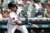 Detroit Tigers' Javier Baez strikes out against the Houston Astros during the fifth inning of a baseball game Wednesday, Sept. 14, 2022, in Detroit. (AP Photo/Duane Burleson)