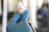 A nurse loads a syringe with the Moderna COVID-19 vaccine at an inoculation station next to Jackson State University in Jackson, Miss., Tuesday, July 19, 2022. More people in Saskatchewan will be able to book a COVID-19 bivalent booster shot on Monday.THE CANADIAN PRESS/AP-Rogelio V. Solis