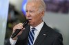 President Joe Biden speaks about Hurricane Ian during a visit to FEMA headquarters, Thursday, Sept. 29, 2022, in Washington. (AP Photo/Evan Vucci)