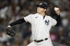 New York Yankees pitcher Zack Britton throws during the sixth inning of the team's baseball game against the Baltimore Orioles on Friday, Sept. 30, 2022, in New York. (AP Photo/Adam Hunger)