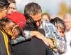 HEYWOOD YU / THE CANADIAN PRESS
                                Darryl Burns, brother of victim Gloria Burns, shares an embrace during a Federation of Sovereign Indigenous Nations event where leaders provided statements about the mass stabbing incident that happened at James Smith Cree Nation and Weldon, Sask.