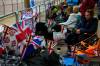 PETR DAVID JOSEK / THE ASSOCIATED PRESS
                                People camp out on The Mall on Sunday, the eve of the funeral of Queen Elizabeth in London, England.