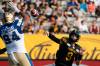 PETER POWER / THE CANADIAN PRESS FILES
                                Hamilton Tiger Cats quarterback Dane Evans (9) throws through the defensive effort of Winnipeg Blue Bombers defensive end Jackson Jeffcoat (94).