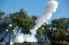 MIKE DEAL / WINNIPEG FREE PRESS
                                A 21-gun salute on the south grounds of the Manitoba Legislative building started Monday morning, followed by a Royal Gun Salute of 96 rounds to honour each year of Queen Elizabeth II’s life.