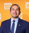 MIKE DEAL / WINNIPEG FREE PRESS FILES
                                NDP Leader Wab Kinew tends to espouse left-leaning ideas, but also claims to be fiscally responsible and wants Manitobans to know they can trust him with their money.