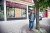 MIKAELA MACKENZIE / WINNIPEG FREE PRESS Luke Nolan, owner of The Haberdashery, poses for a photo in the Exchange District in Winnipeg on Friday, Sept. 23, 2022. For Gabby story. Winnipeg Free Press 2022.