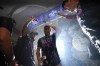 Philadelphia Phillies designated hitter Bryce Harper is doused after a win over the Atlanta Braves in Game 4 of baseball's National League Division Series, Saturday, Oct. 15, 2022, in Philadelphia. The Philadelphia Phillies won, 8-3. (AP Photo/Matt Slocum)