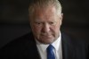 Ontario Premier Doug Ford speaks to the media after attending the opening of the Kubota's new Canadian corporate headquarters and distribution facility in Pickering, Ont. on Wednesday October 12, 2022. Ford says he supports the measures taken by the federal government to end the so-called 