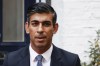 Conservative Party leadership candidate Rishi Sunak leaves his home in London, Monday, Oct. 24, 2022. Former British Treasury chief Rishi Sunak is frontrunner in the Conservative Party's race to replace Liz Truss as prime minister. (AP Photo/David Cliff)