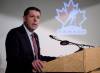 Hockey Canada president and CEO Scott Smith announces the players invited to Canada’s National Junior Team selection camp during a news conference in Calgary, Alta., Wednesday, Dec. 6, 2017. Tom Renney has retired as Hockey Canada’s chief executive officer after eight years and will be replaced by Smith. THE CANADIAN PRESS/Jeff McIntosh