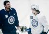 JOHN WOODS / WINNIPEG FREE PRESS FILES
                                The play of top centre Mark Scheifele (right) and goaltender Connor Hellebuyck will, in large part, determine wether the Winnipeg Jets make the playoffs this season.